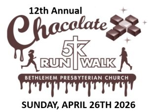 12th Annual Chocolate 5K Road Race Logo