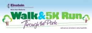 Einstein Walk and Run Through the Park Logo