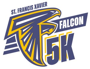St. Francis Xavier Falcon 5K Run/Walk Logo
