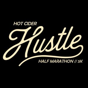 Hot Cider Hustle - Shorewood Half Marathon & 5K Logo