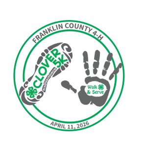 The Clover 5K - Franklin County 4-H Logo