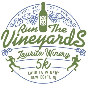 Run the Vineyards - Laurita 5K Logo
