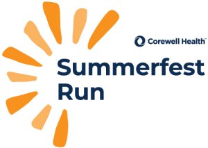 Corewell Health Pennock Summerfest Run Logo