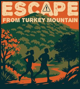 Escape from Turkey Mountain Logo