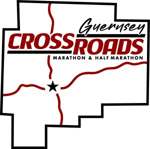 Guernsey County Crossroads Marathon & Half-marathon Logo