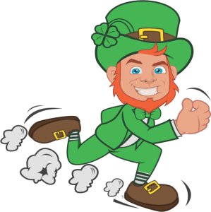 Leprechaun Chase Logo