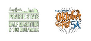 Long Grove's Prairie State Half Marathon, 10K & Oktoberfest 5K Logo