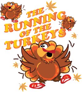 Running of the Turkeys Logo