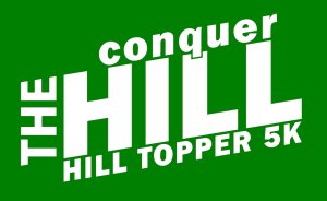 The Hill Topper 5k Logo