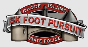 RHODE ISLAND STATE POLICE - 5K FOOT PURSUIT Logo