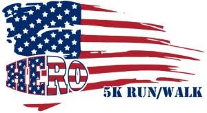 HERO 5K Run/Walk Logo