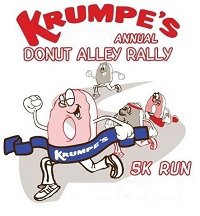 Krumpe's Donut Alley Rally 5K Logo