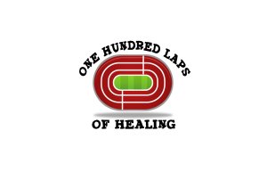 100 Laps of Healing Logo