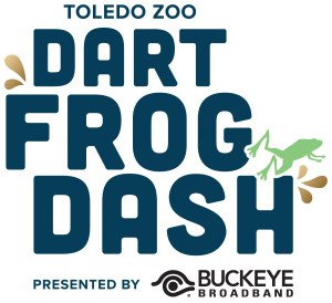 Toledo Zoo Dart Frog Dash presented by Buckeye Broadband Logo