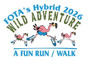 FOTA’s 2026 Wild Transplant Adventure Fun Run/Walk Logo