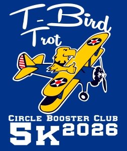 T-Bird Trot 5K Logo