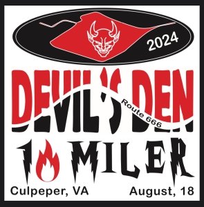 Devil's Den 10 Miler Logo