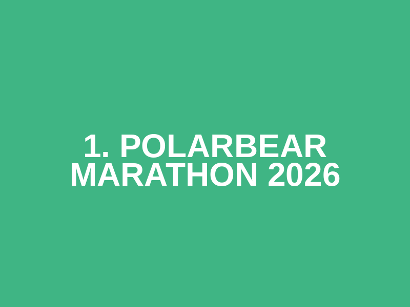 1. Polarbear Marathon 2026