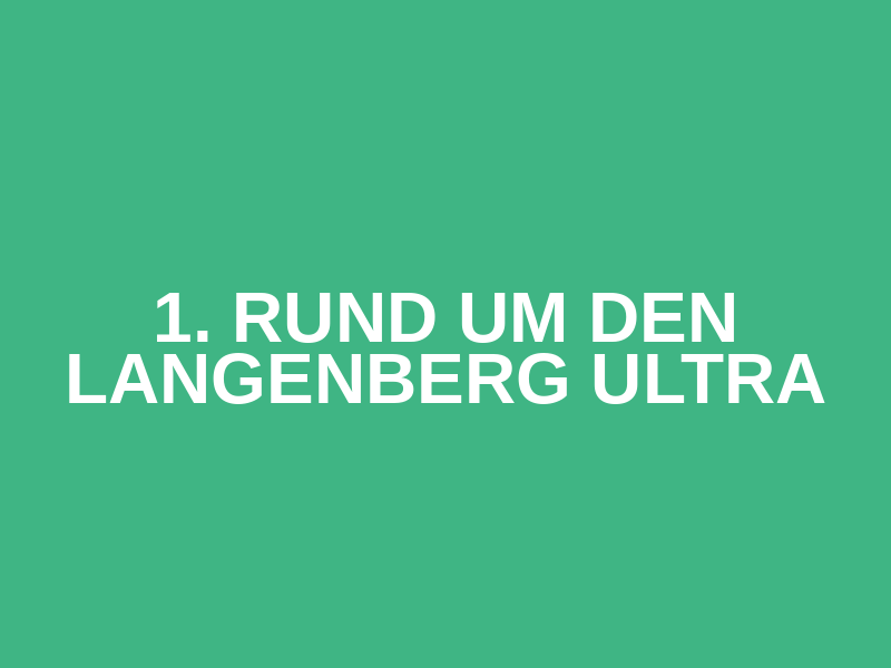1. Rund um den Langenberg Ultra Logo