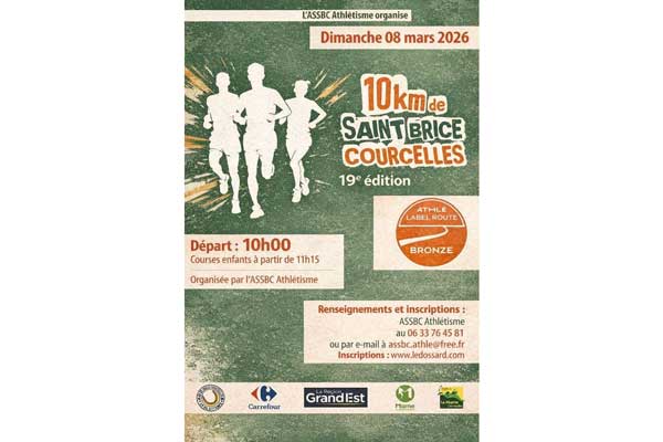 10 km de Saint-Brice-Courcelles