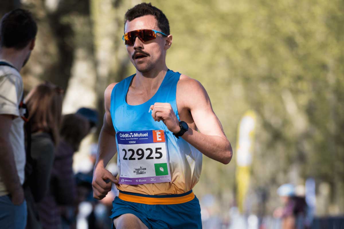 10 km du Lac d'Annecy Logo