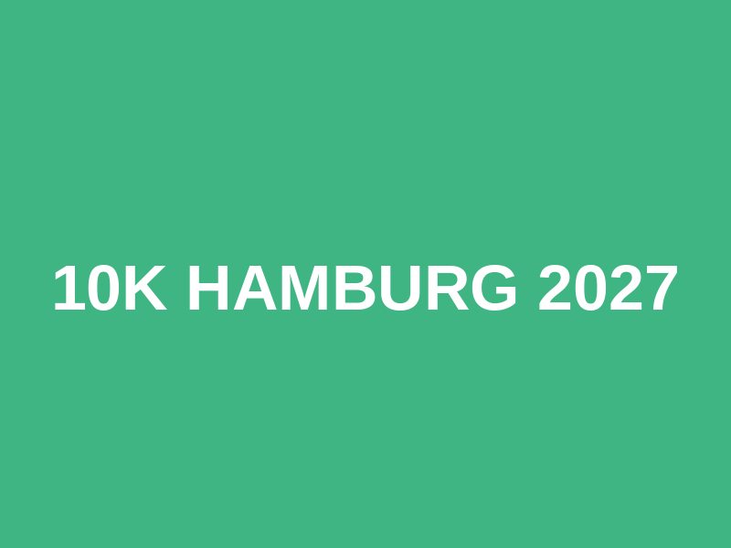 10K Hamburg 2027 Logo