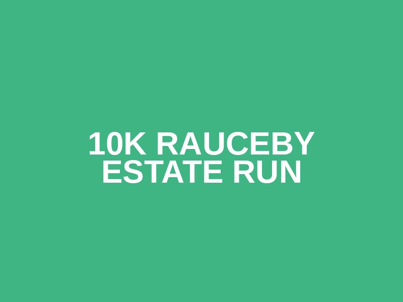 10k Rauceby Estate Run Logo