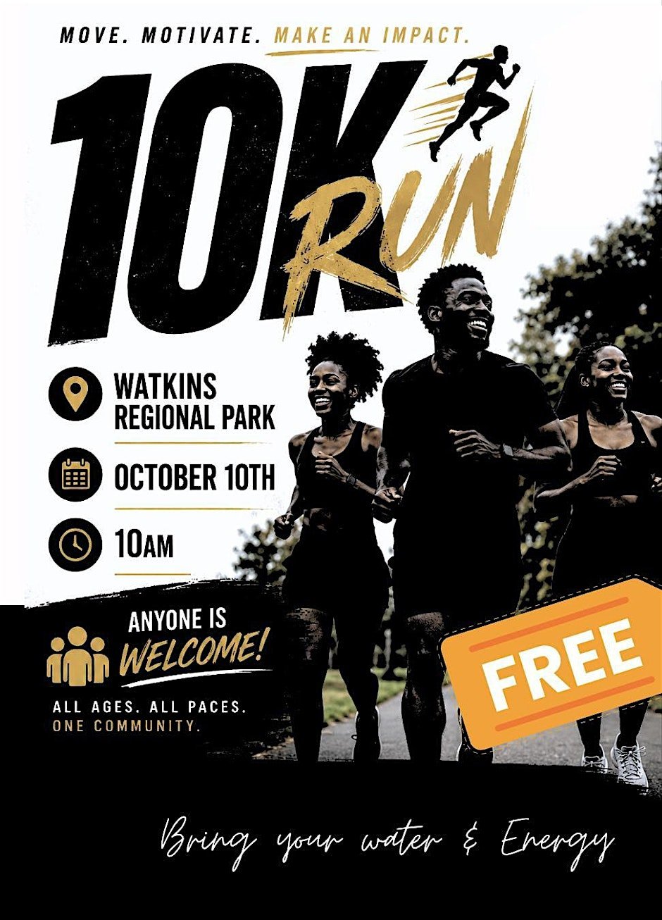 10k RUN BOWIE MD (CHARITY)