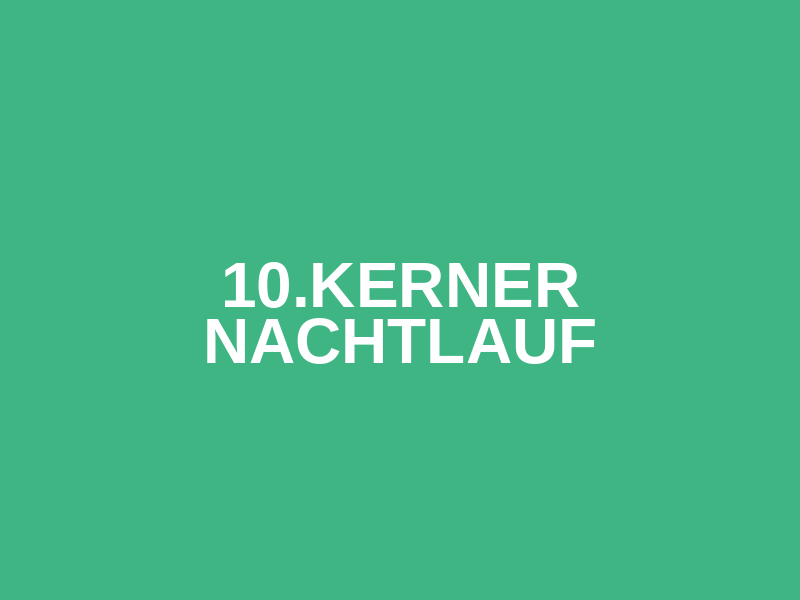 10.Kerner Nachtlauf Logo