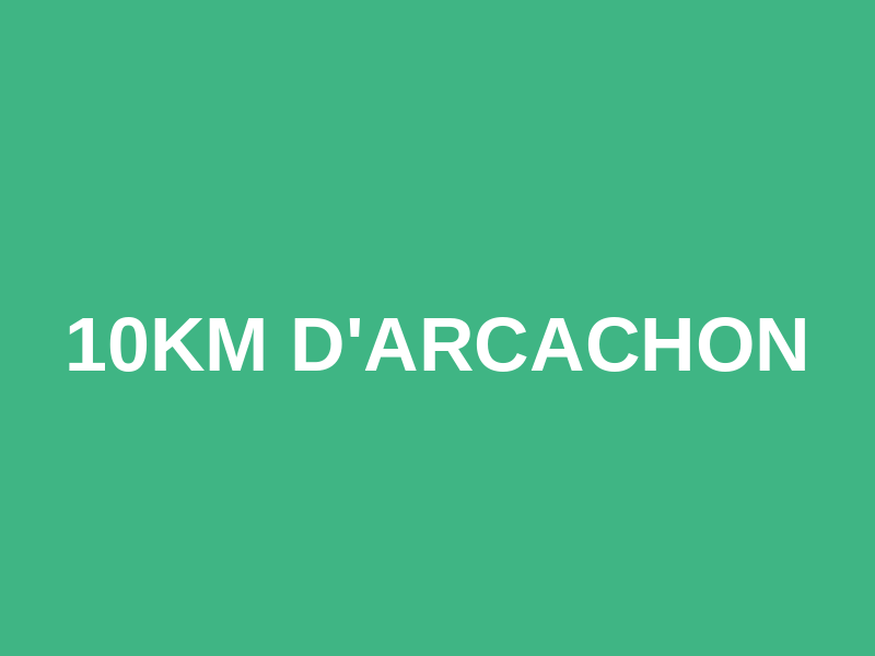 10km d'Arcachon Logo