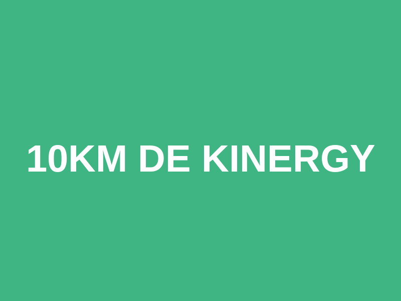 10km de Kinergy Logo