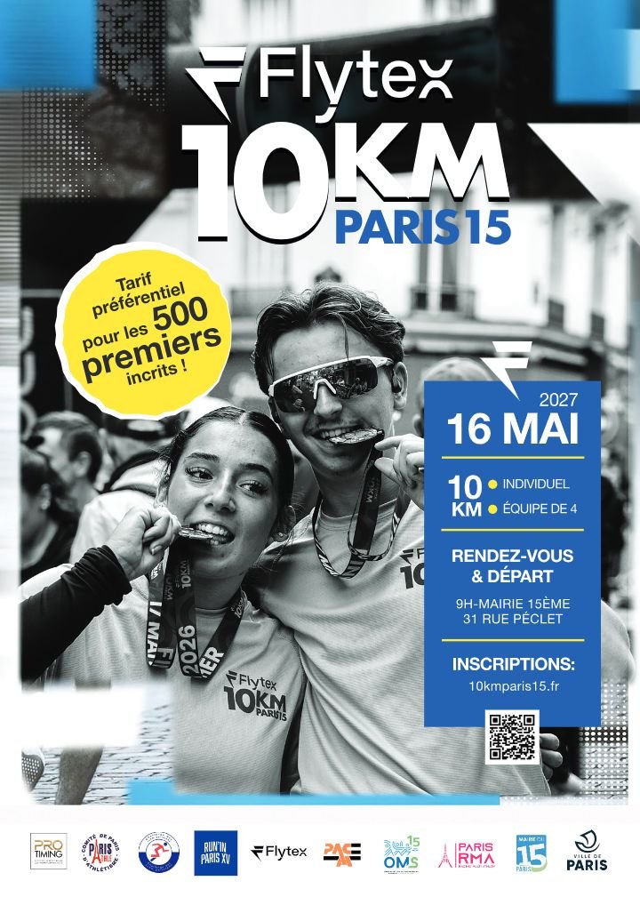 10km Paris 15