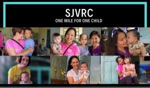 10th Annual SJVRC ONE MILE FOR ONE CHILD Charity Run 2026 Logo