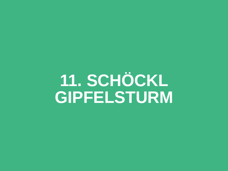 11. Schöckl Gipfelsturm