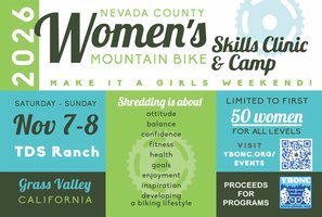11th Anniversary Nevada County Women's MTB Skills Clinic and Camp Logo