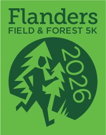 11th Annual Flanders Field & Forest 5K  Trail Run/Walk Logo