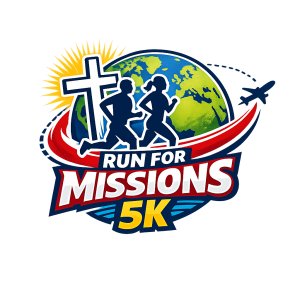 11th Annual Run For Missions 5k Logo