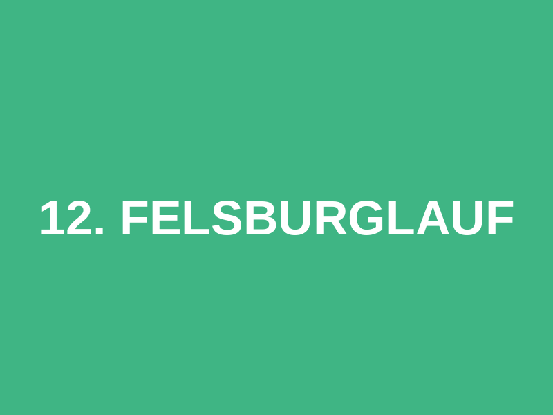 12. Felsburglauf Logo