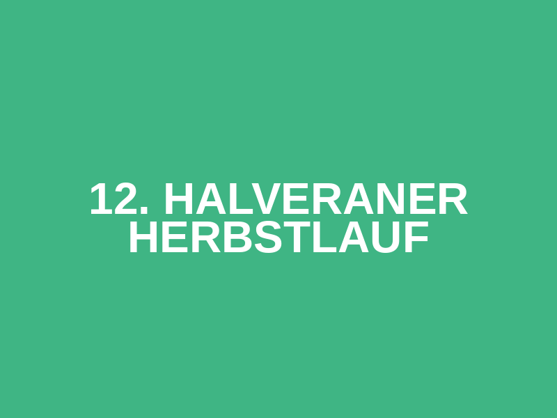 12. Halveraner Herbstlauf Logo