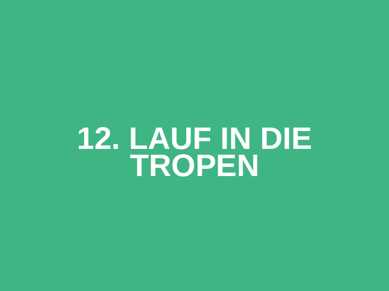 12. Lauf in die Tropen Logo