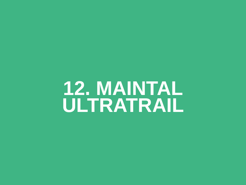 12. Maintal Ultratrail Logo
