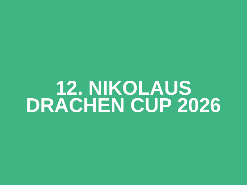 12. Nikolaus Drachen Cup 2026 Logo