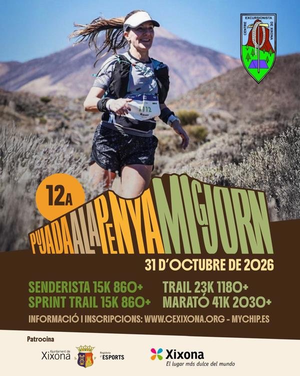 12a  Pujada a la Penya Migjorn, Xixona