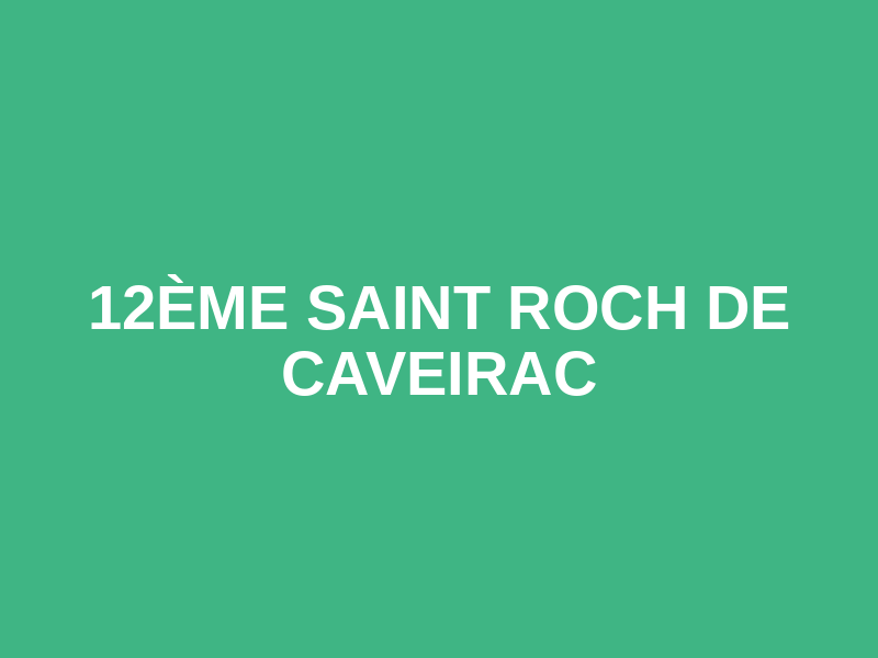 12ème SAINT ROCH DE CAVEIRAC Logo