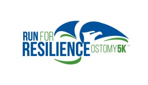 12th Annual Run for Resilience Ostomy 5k, Durham NC Logo