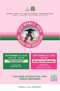 13th Annual Norma E. Boyd 5K Race for Education Logo