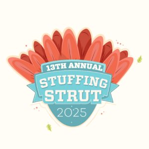 14th Annual Stuffing Strut Logo