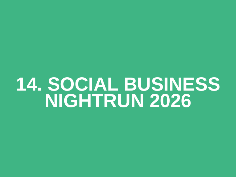 14. Social Business Nightrun 2026 Logo