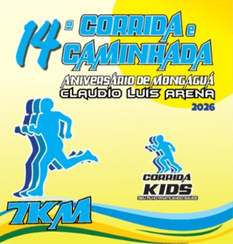 14ª CORRIDA E CAMINHADA ANIVERSÁRIO DE MONGAGUÁ CLÁUDIO LUÍS  ARENA