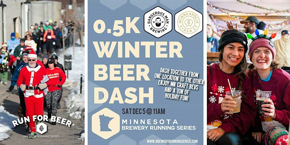 14th Annual Winter Beer Dash | 2026 MN Brewery Running Series